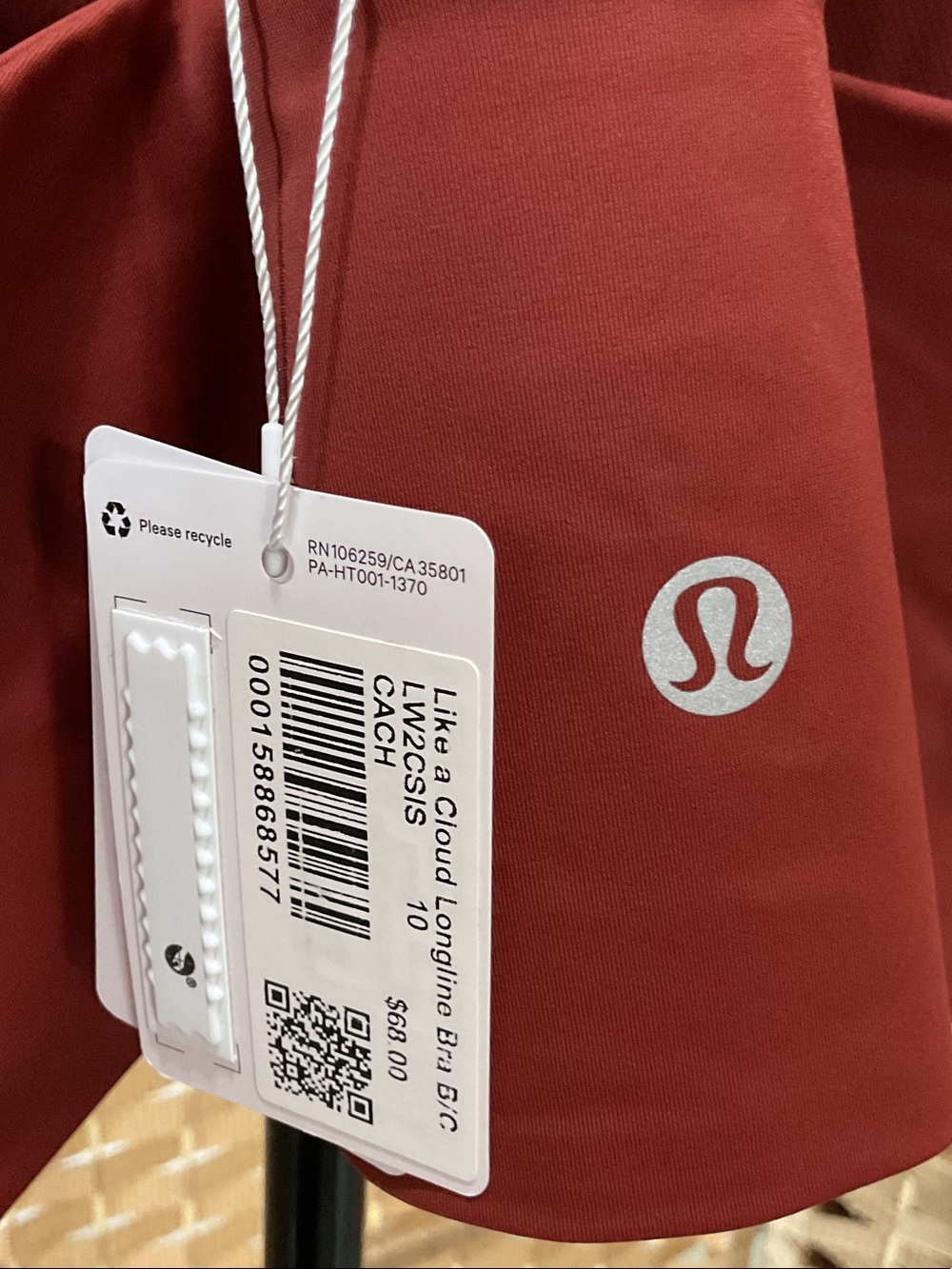 lululemon athletica Like a Cloud Longline Bra - CACH 10 B/C - Picture 2 of 5